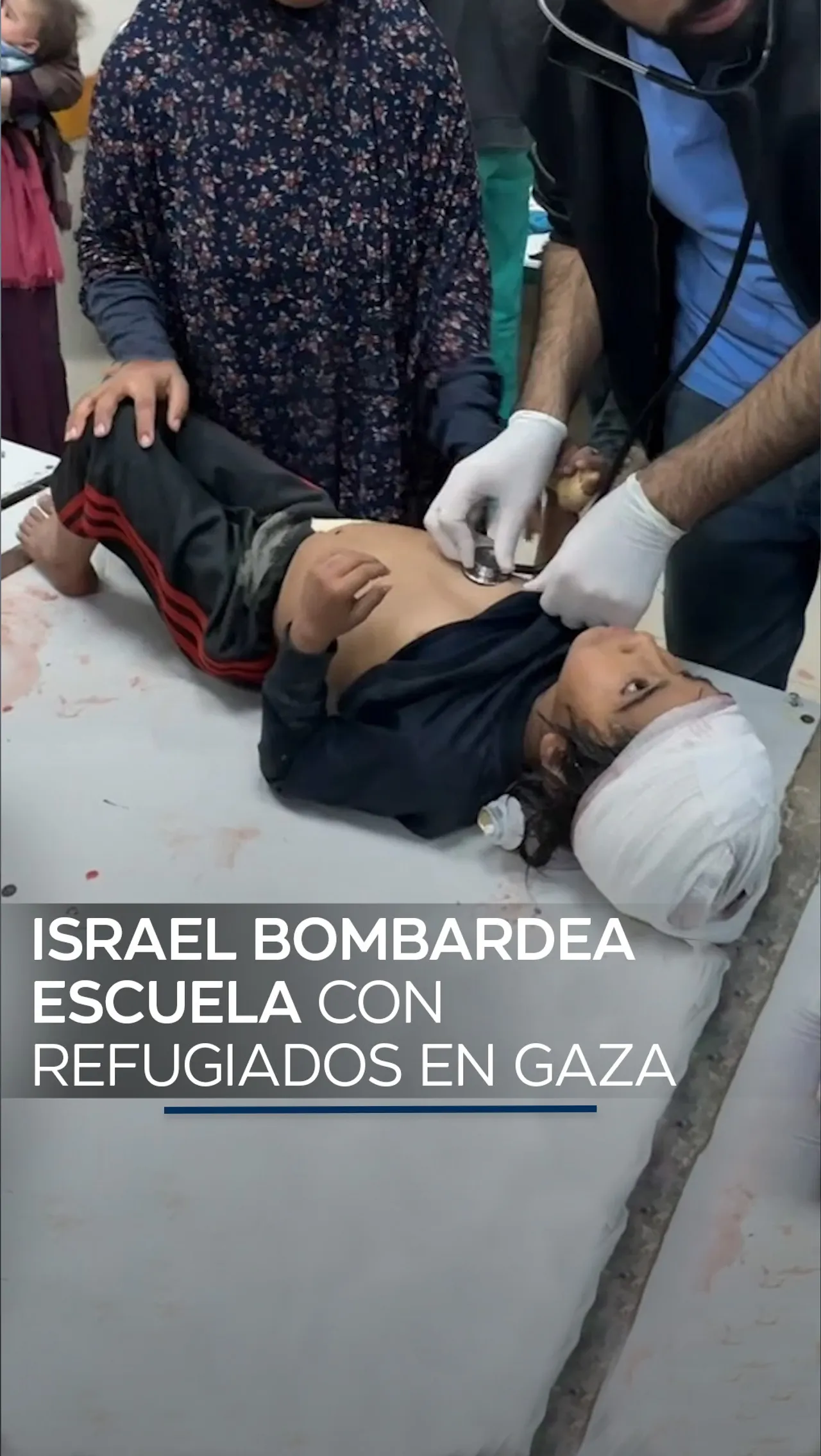 Israel bombardea escuela